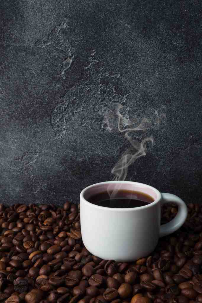 coffee cup coffee beans