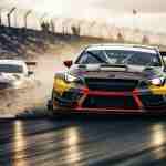 automobile racing sports competition