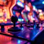 retro arcade joystick